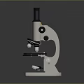 Portable Household Microscope with Adjustable Focus Lens for Easy Educational Home Use