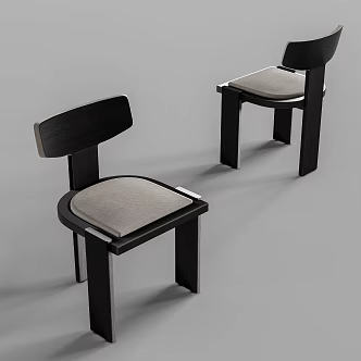 Modern Dining Chair 3d model