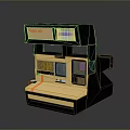 Vintage Desktop Computer With Beige And Black Retro Design Classic Electronic Look