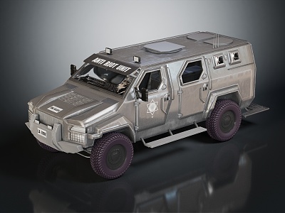 modern police car armed police truck police truck model