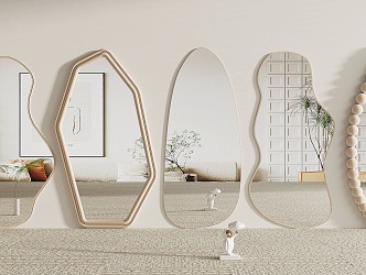 Modern Mirror 3d model