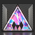 Modern Meichen dazzle color technology to take photos and punch in Meichen 3d model