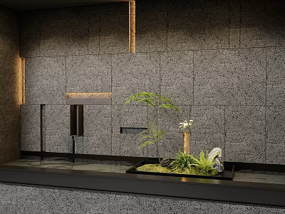 Modern Open Concept Kitchen Interior Design With Spacious Layout Cabinets And Lighting 3d model