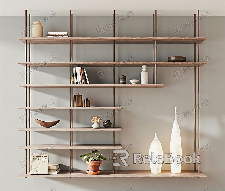 Modern Bookshelf Bookshelf Decorative Rack Hanging Bookshelf Bookcase Hanging Bookshelf Decorative Rack Hanging Bookshelf Iron Art Hanging Bookshelf Bookshelf Bookcase Ornaments Combination model