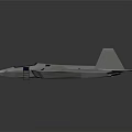 Modern Stealth Fighter Jet with Sleek Aerodynamic Design Cockpit and Wings