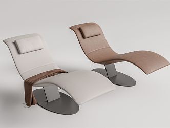 Modern recliner 3d model