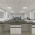 Laboratory renderings 3d model