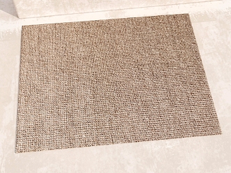 Square carpet 3d model