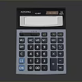 Sharp Electronic Calculator With Numeric Keypad Function Buttons And Display Screen For Calculations 3d model