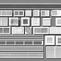 Different Styles of Air Conditioner Vent Grilles for Home Interior Design