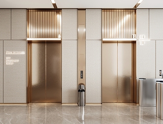 Modern Elevator 3d model