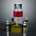 Sci-Fi Items Sci-Fi Components High-Tech Components Sci-Fi Equipment 3d model