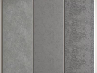 Concrete micro-cement wall surface 3d model