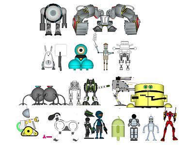 Modern Robots model