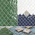 Vibrant Colorful Moroccan Pattern Decorative Tiles For Wall And Floor Decoration In Multiple Shades