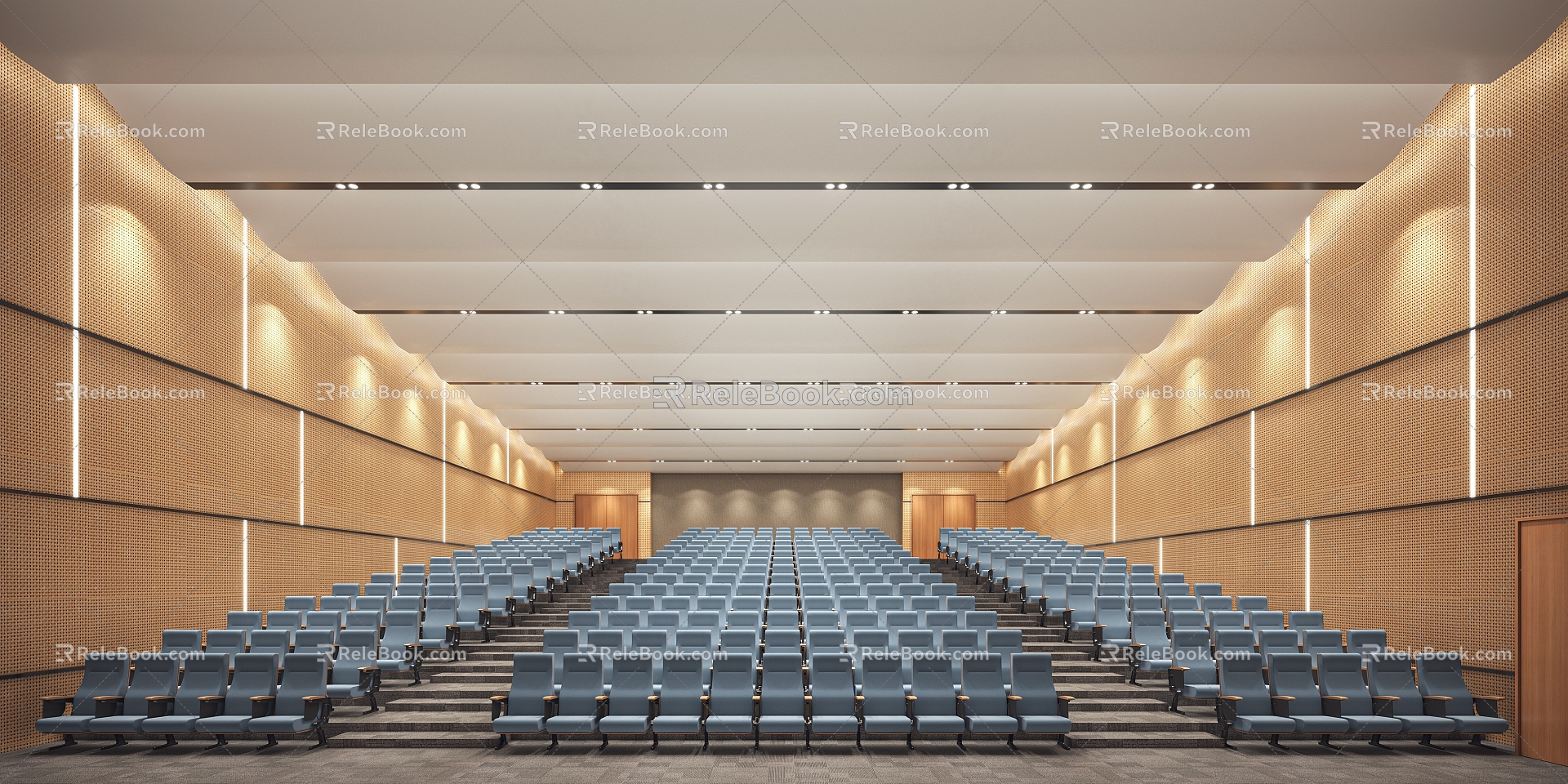 Conference Hall Conference Room Lecture Hall 3d model