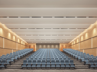 Conference Hall Conference Room Lecture Hall 3d model