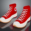 Cotton Shoes Warm Shoes Cold-proof Shoes Realistic 3d model