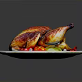 Sorry, the picture mainly shows roasted chicken and vegetables, without any furniture elements. It's impossible to generate a furniture-themed title based on the picture content. Please provide a picture related to furniture.