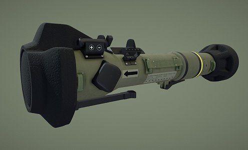 light anti-tank weapon 3d model