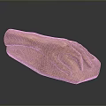 Golden Hand Sculpture with Bronze Like Material and Smooth Surface on Dark Background