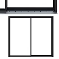 Modern Sleek Casement Window Design With Aluminum Frame And Tempered Glass