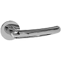 Modern Chrome Door Handle With Sleek Contemporary Design For Home Interior Doors