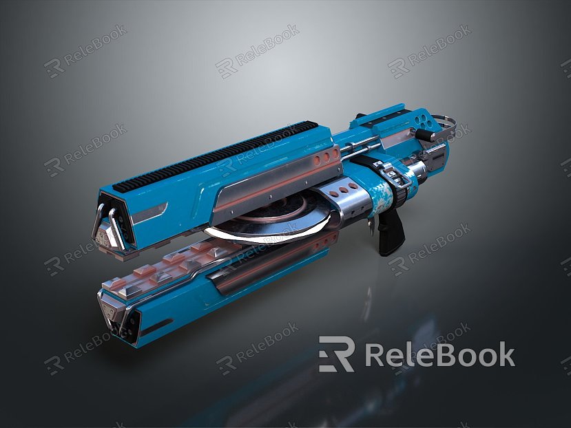 Science Fiction Firearms Next Generation Firearms Science Fiction Game Gun Game Firearms Game Gun Concept Gun Laser Gun model