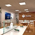 Mobile phone store Chaoyang Joy City store Meichen exhibition display 3d model