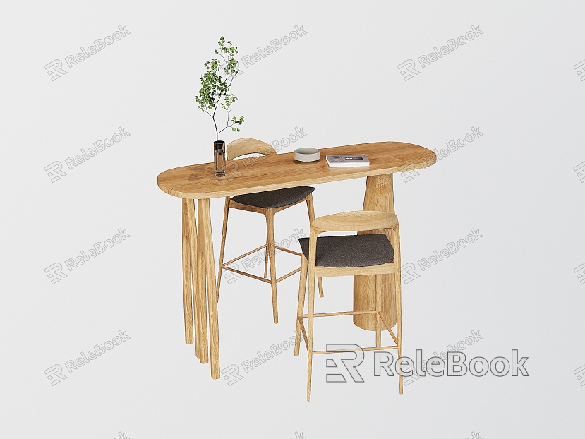 Bar Chair Combination Vase model