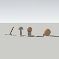 Quiet Table Lamp 3d model