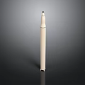 Minimalist White Ballpoint Pen with Sleek Design for Daily Writing Use