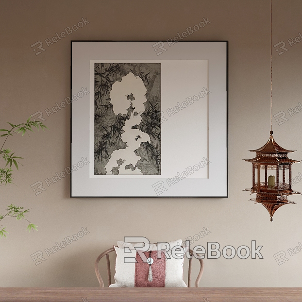 New Chinese Decorative Painting model