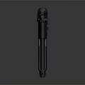 Tactical Black Handgun With Grip Trigger Barrel And Safety Features