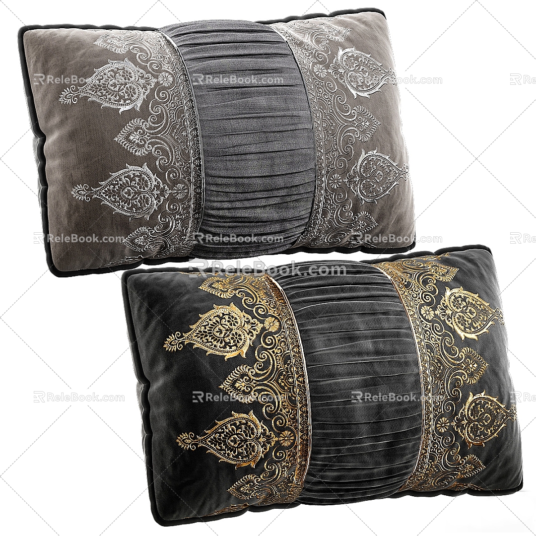 Modern pillow 3d model