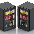 Constant Temperature Wine Cabinet Fresh-keeping Cabinet Beverage Cabinet Freezer 3d model