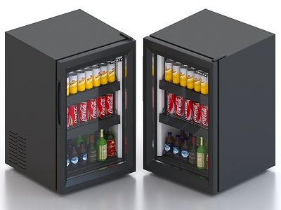 Constant Temperature Wine Cabinet Fresh-keeping Cabinet Beverage Cabinet Freezer 3d model