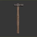 Durable Hardware Hammer With Wooden Handle And Metal Head For DIY Projects