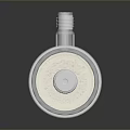 Industrial Filter Cartridge With Transparent Housing And Connection Ports For Filtration