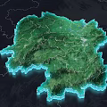 Municipal Roads Network in Urban Planning with Green Areas and Systematic Layout