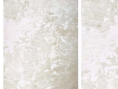 Light Beige Square Carpet With Abstract Textured Pattern For Modern Home Decor 3d model