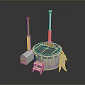 Sci-fi Items Sci-fi Components High-tech Components Sci-fi Equipment Sci-fi Scene Sci-fi Environment Game Scene 3d model