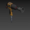 Rospen Tactical Weapon With Yellow Black Design Ergonomic Grip And Trigger Mechanism