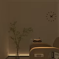 Ones Beauty Store Modern Minimalist Interior With White Shelves Beauty Products And Front Counter