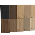 Wood veneer siding 3d model