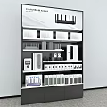 Shelf Display Rack Customized Rack Floor Stack Xiaomi Home Shelf Light Box Cabinet TV Display Rack Computer Display PC Desktop Headset Xiaomi Mobile Phone Washing Machine Notebook Machine 3d model