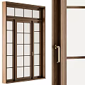 Wooden Frame Glass Windows With Different Styles And Grid Designs For Home Use
