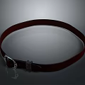 High Quality Stylish Brown Leather Belt With Silver Metal Buckle For Daily Wear
