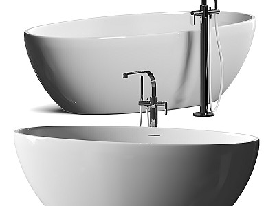 Ceramica Flaminia App Bathtub 3d model