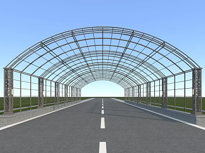 Modern Grape Rack 3d model